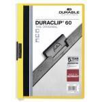 Duraclip Folder 2209 A4, Yellow